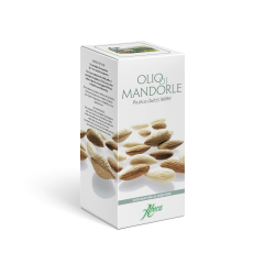 Dettaglio del packaging di Aboca Olio Di Mandorle Dolci 250 ml Dettaglio del packaging di Aboca Olio Di Mandorle Dolci 250 ml