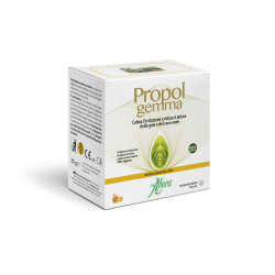 Dettaglio del packaging di Aboca PropolGemma per Mal di Gola 20 Compresse Orosolubili Dettaglio del packaging di Aboca PropolGemma per Mal di Gola 20 Compresse Orosolubili