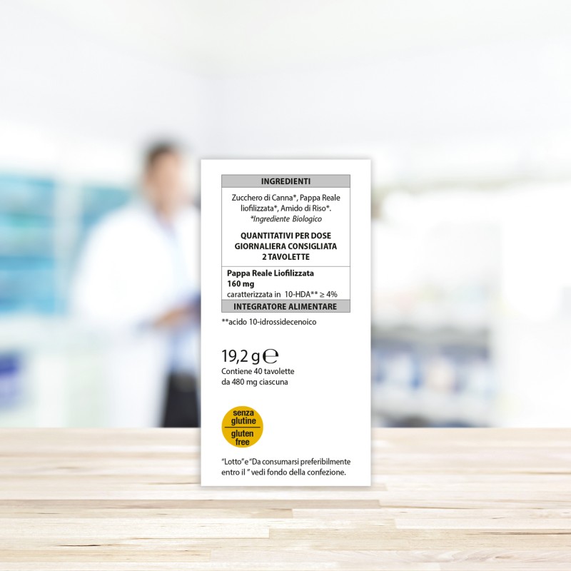 Immagine reale di Aboca Royal Gelly Bio Tavolette 40 Tavolette Immagine reale di Aboca Royal Gelly Bio Tavolette 40 Tavolette