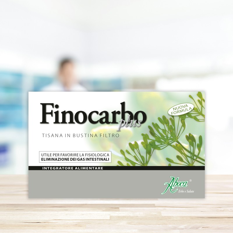 Aspetto del prodotto Aboca Finocarbo Plus Tisana Contro Aria Intestino 20 Buste Aspetto del prodotto Aboca Finocarbo Plus Tisana Contro Aria Intestino 20 Buste