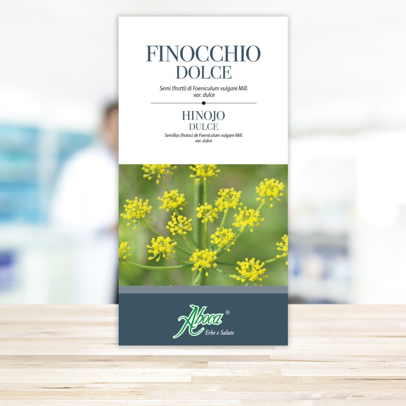 Presentazione grafica di Aboca Finocchio Dolce 20 Bustine Presentazione grafica di Aboca Finocchio Dolce 20 Bustine