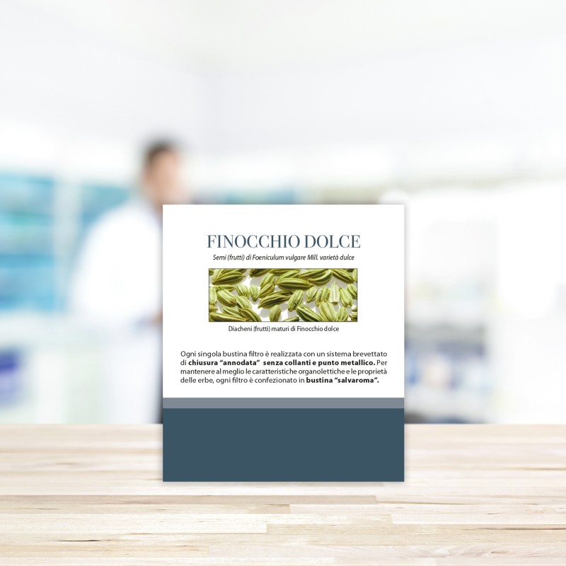 Pack ufficiale del prodotto Aboca Finocchio Dolce 20 Bustine Pack ufficiale del prodotto Aboca Finocchio Dolce 20 Bustine