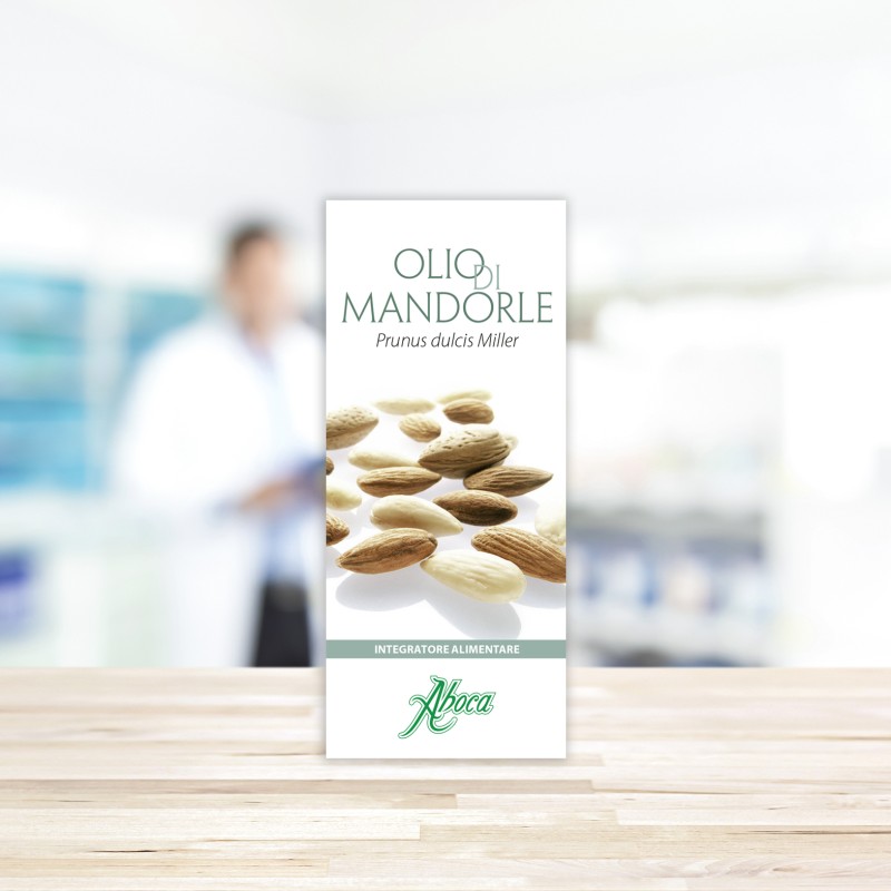 Packaging integro del prodotto Aboca Olio Di Mandorle Dolci 100 ml Packaging integro del prodotto Aboca Olio Di Mandorle Dolci 100 ml