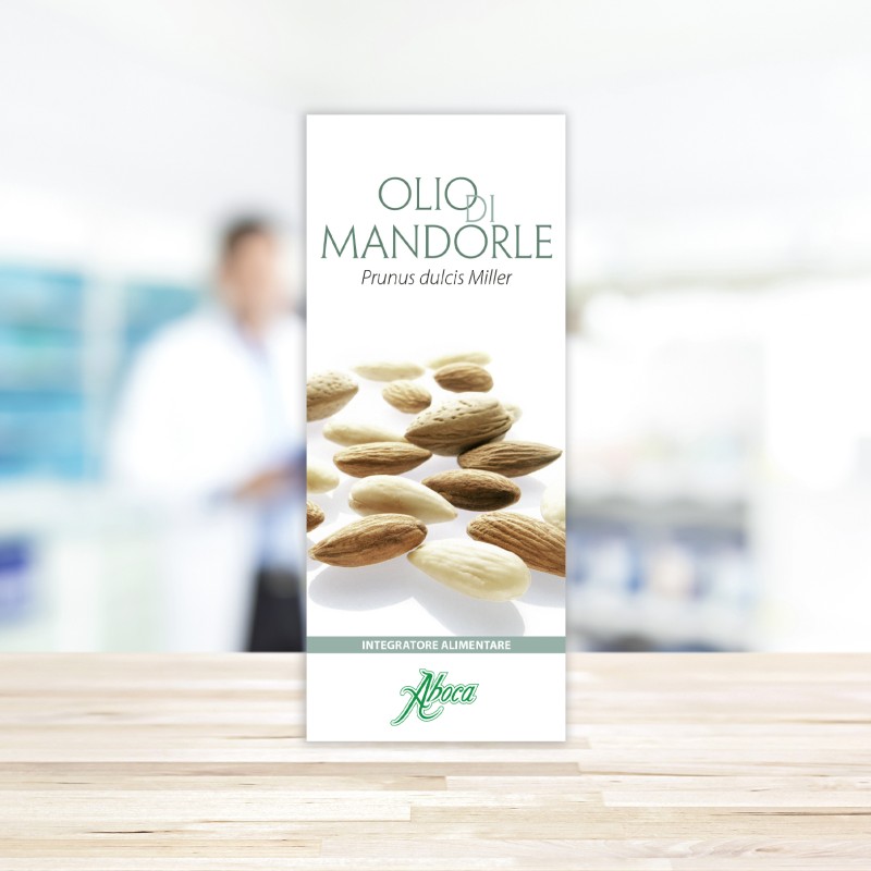 Immagine reale di Aboca Olio Di Mandorle Dolci 250 ml Immagine reale di Aboca Olio Di Mandorle Dolci 250 ml