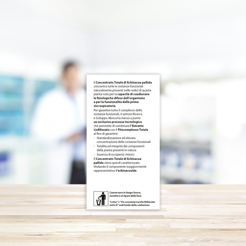 Packaging del prodotto Aboca Echinacea Concentrato Totale 50 Opercoli Integratore Difese Immunitarie Packaging del prodotto Aboca Echinacea Concentrato Totale 50 Opercoli Integratore Difese Immunitarie