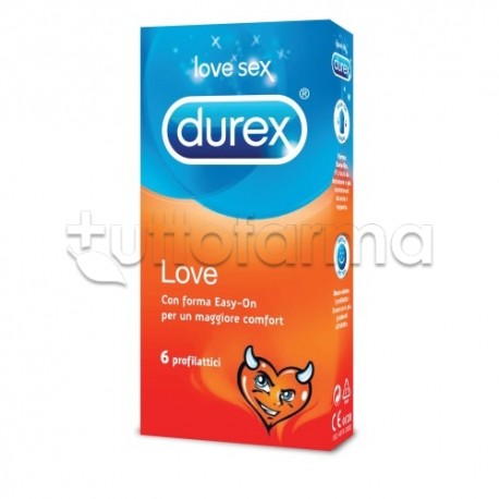 Durex Love 6 Profilattici Classici