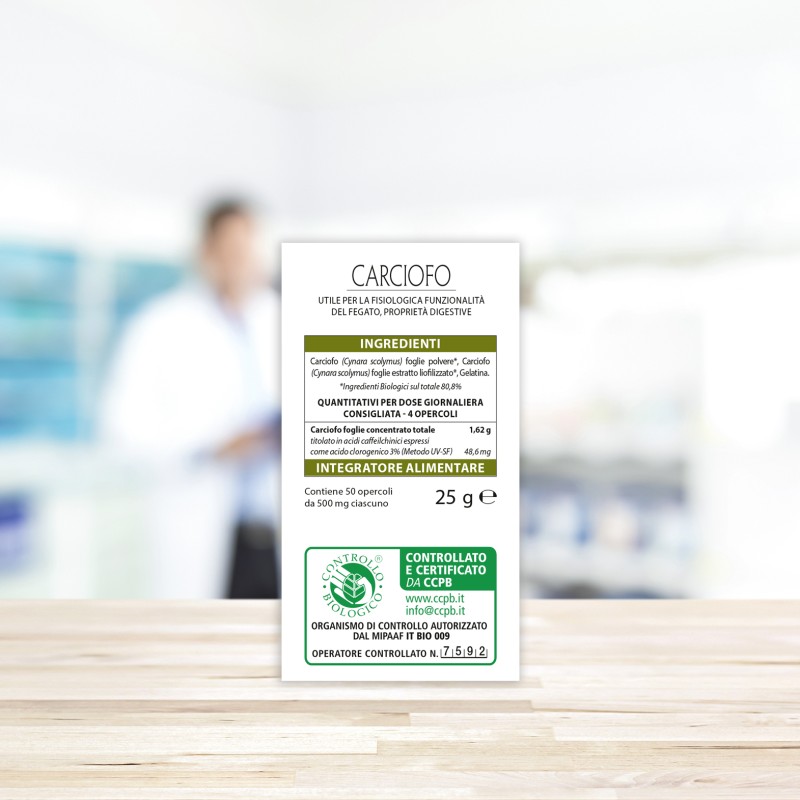 Packaging del prodotto Aboca Carciofo Concentrato Totale 50 Opercoli Packaging del prodotto Aboca Carciofo Concentrato Totale 50 Opercoli
