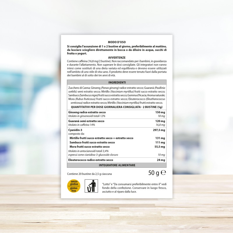 Confezione sigillata di Aboca Natura Mix Advanced Energia 20 Bustine Orosolubili Energizzanti Confezione sigillata di Aboca Natura Mix Advanced Energia 20 Bustine Orosolubili Energizzanti