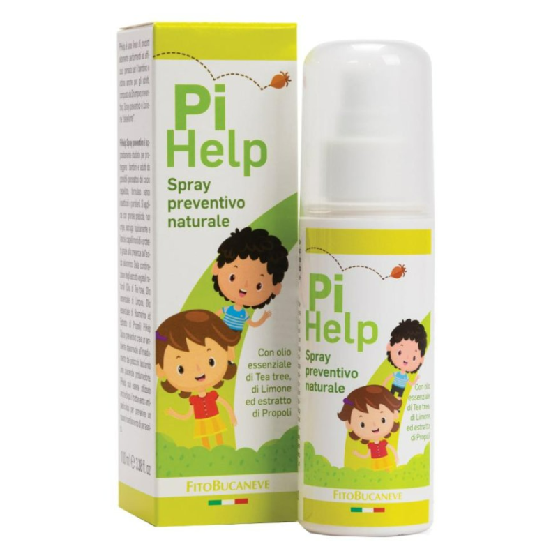 Pihelp Spray Preventivo Naturale per Protezione Capelli 100ml Pihelp Spray Preventivo Naturale per Protezione Capelli 100ml