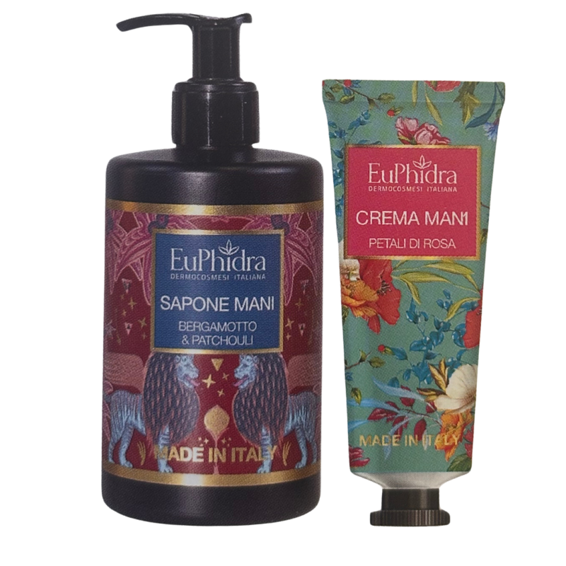 Crema Mani 50ml + Sapone Mani 200ml Crema Mani 50ml + Sapone Mani 200ml