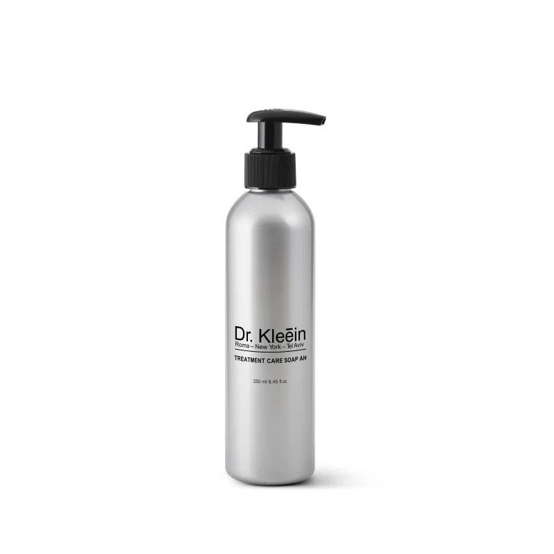 Scatola integra del prodotto Dr Kleein Treatment Care Soap detergente esfoliante viso per pelle luminosa 250ml