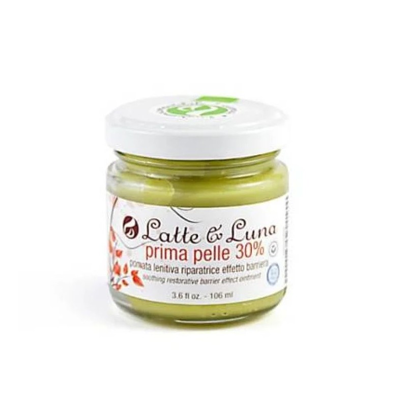 Packaging integro del prodotto Latte & Luna Prima Pelle 30% crema lenitiva riparatrice per pelli sensibili 106ml