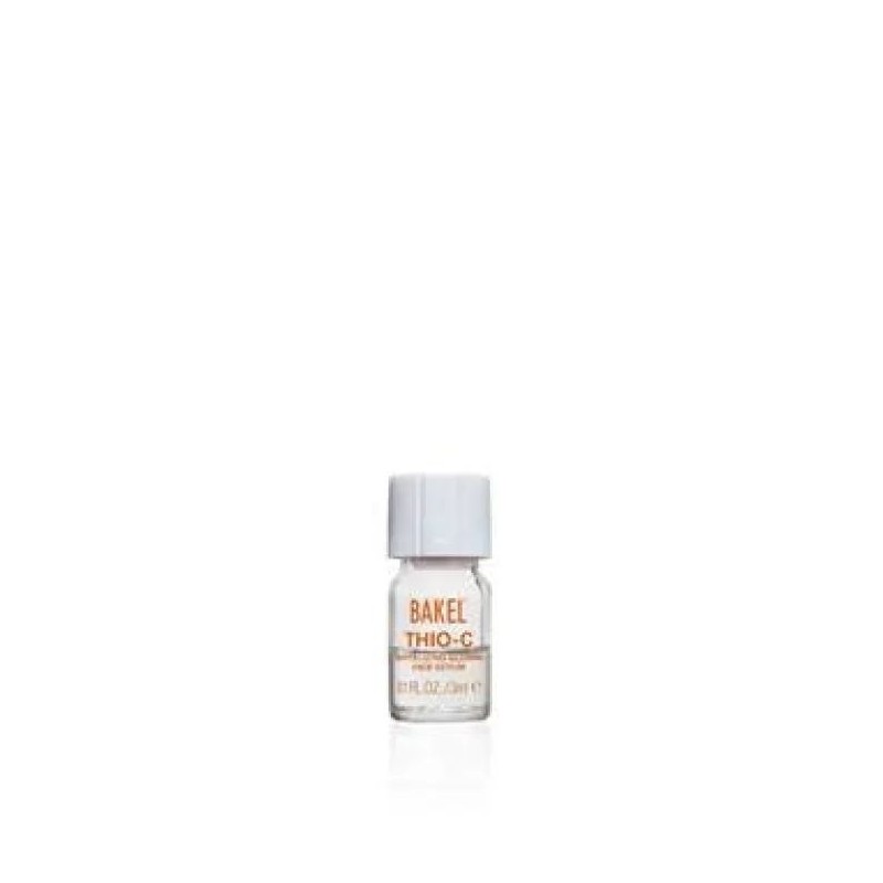 Foto illustrativa del packaging di Bakel Thio-C Siero Rivitalizzante Anti-Età Effetto Luce per Pelle Luminosa 3x10ml
