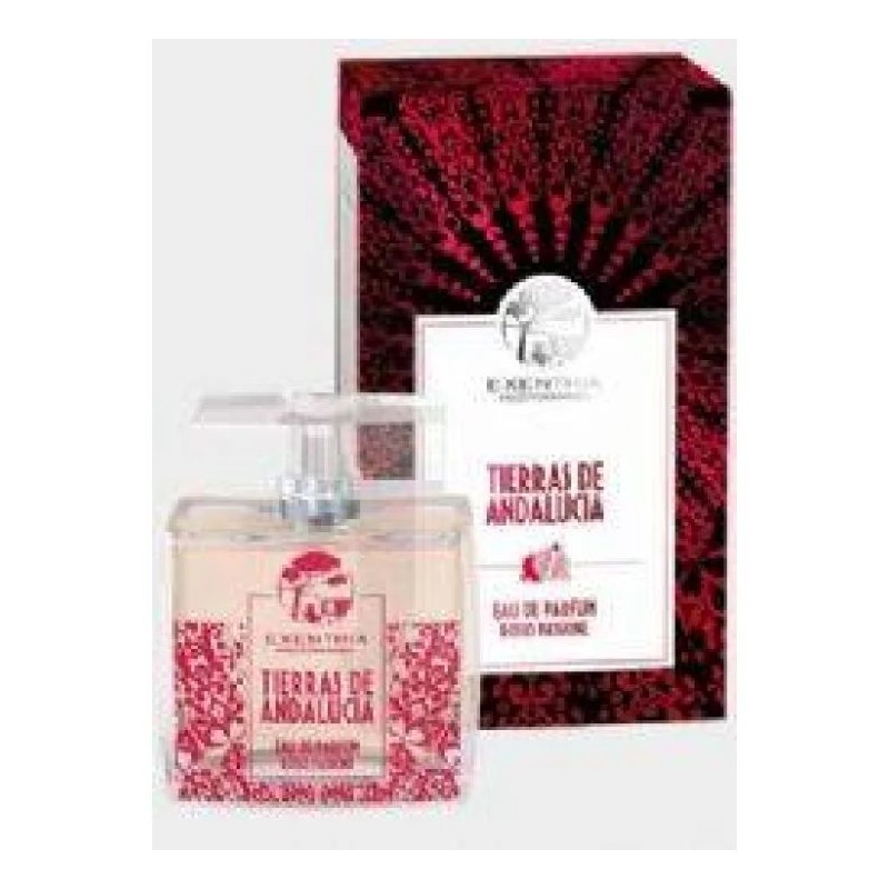 Packaging integro del prodotto Oficine Cleman Exenthia Mediterranea Tierras de Andalucia Eau de Parfum per Donna, Fragranza Inte