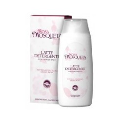 Confezione commerciale diErboristeria Magentina Rosa Mosqueta Latte Detergente Viso per Detersione Delicata 200ml Confezione commerciale diErboristeria Magentina Rosa Mosqueta Latte Detergente Viso per Detersione Delicata 200ml