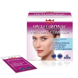 Pack ufficiale del prodotto Winter Hyaluronic Face Lift Complex integratore antiage per pelle giovane e tonica 30 bustine