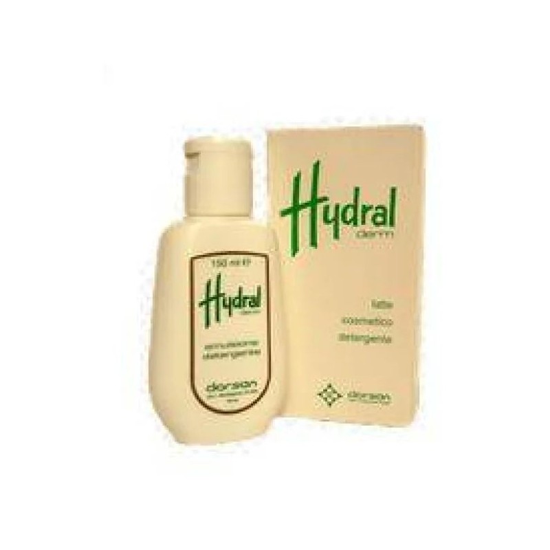 Pack ufficiale del prodotto Hydral Latte detergente per il corpo Dorsan struccante idratante 150ml Pack ufficiale del prodotto Hydral Latte detergente per il corpo Dorsan struccante idratante 150ml