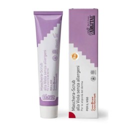 Scatola originale del prodotto Argital Maschera Scrub alla viola senza allergeni purificante per pelli sensibili 75ml Scatola originale del prodotto Argital Maschera Scrub alla viola senza allergeni purificante per pelli sensibili 75ml