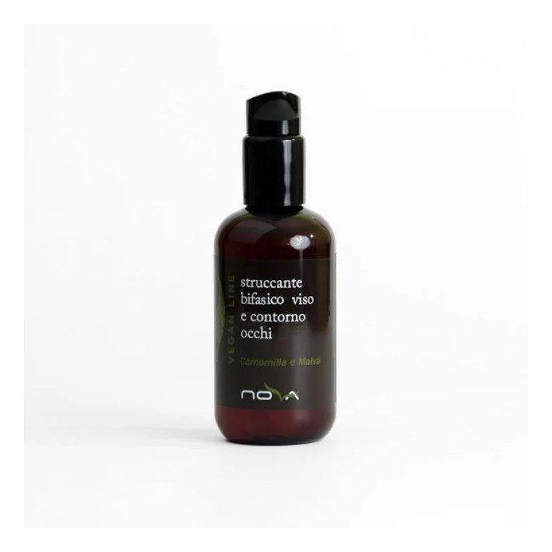 Aspetto del prodotto Nova Kosmetica Vegan Line Struccante Bifasico Viso e Occhi per Pelle Sensibile 200ml