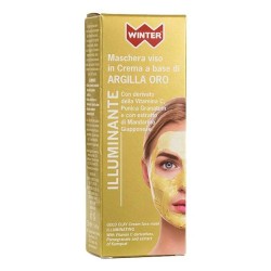 Packaging integro del prodotto Winter Maschera Viso Illuminante Argilla Oro per Pelle Luminosa 75ml Packaging integro del prodotto Winter Maschera Viso Illuminante Argilla Oro per Pelle Luminosa 75ml