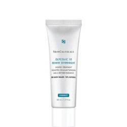 Foto illustrativa del packaging di SkinCeuticals Glycolic 10 Renew Overnight crema notte esfoliante per luminosità e rinnovamen