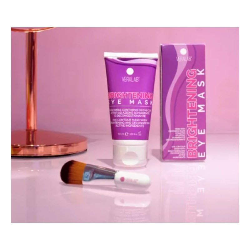 Packaging integro del prodotto Veralab Brightenning Eye Mask maschera schiarente per contorno occhi 50ml Packaging integro del prodotto Veralab Brightenning Eye Mask maschera schiarente per contorno occhi 50ml