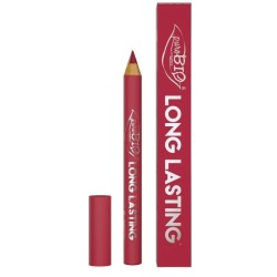 Confezione originale di Purobio Cosmetics Matitone Rossetto Long Lasting 014l Rosso Fragola per Labbra Idratate e Colore Intenso