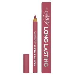 Immagine della scatola di Purobio Cosmetics Matitone Rossetto Long Lasting Rosa Caldo per Labbra Idratate e Colore Intenso 3g
