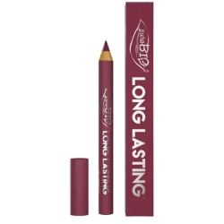 Foto della confezione di Purobio Cosmetics Matitone Rossetto Long Lasting Burgundy per Labbra Intense e Durature 3g