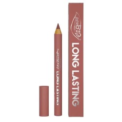 Dettaglio del packaging di Purobio Cosmetics Matitone Rossetto Long Lasting Nude Pescato per Labbra Naturali e Lunga Tenuta 3g Dettaglio del packaging di Purobio Cosmetics Matitone Rossetto Long Lasting Nude Pescato per Labbra Naturali e Lunga Tenuta 3g