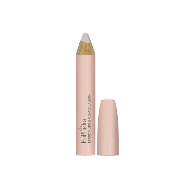Pack ufficiale del prodotto Euphidra Mirror Lips Balsamo Labbra Idratante per Labbra Morbide e Lucide 1 Matita