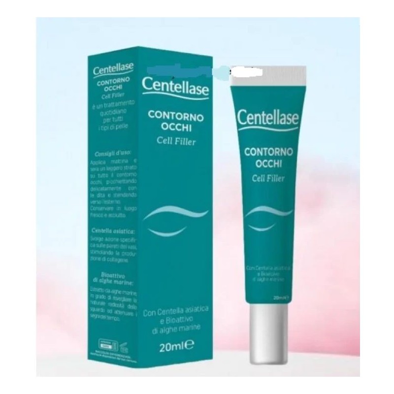 Scatola originale del prodotto Centellase Cell Filler Contorno Occhi effetto filler per rughe e borse 20ml Scatola originale del prodotto Centellase Cell Filler Contorno Occhi effetto filler per rughe e borse 20ml