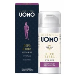 Foto della confezione di Uomo Mag Dopobarba lenitivo idratante per pelli sensibili 100ml