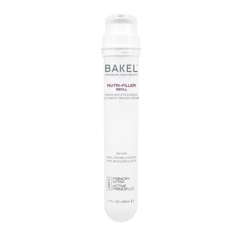 Visualizzazione chiara di Bakel Nutri-Filler Refill Crema Antietà per Pelle Secca 50ml