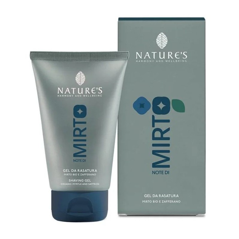 Foto ravvicinata di Nature's Note di Mirto Gel da rasatura per pelli sensibili Rasatura Delicata 150ml Foto ravvicinata di Nature's Note di Mirto Gel da rasatura per pelli sensibili Rasatura Delicata 150ml