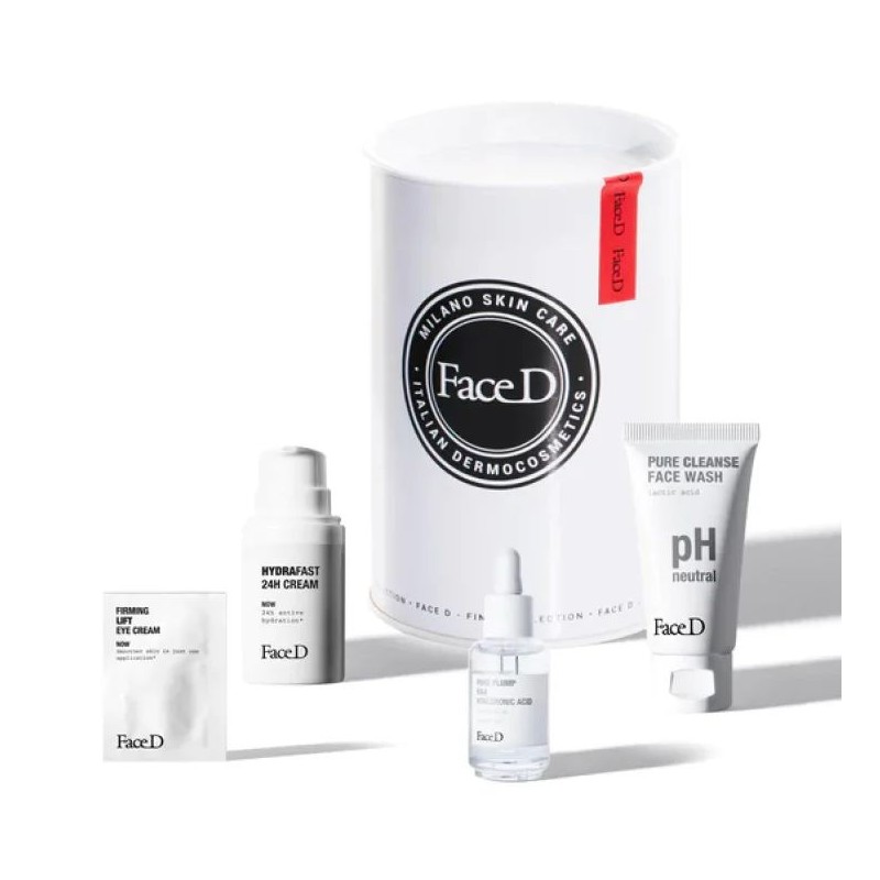 Confezione commerciale diFace D Hydra Cleanse Kit idratazione e detersione viso cofanetto 2023