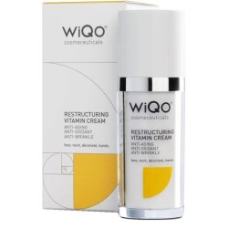 Confezione sigillata di Wiqo Restructuring Vitamin Crema Viso antirughe antiossidante 30ml Confezione sigillata di Wiqo Restructuring Vitamin Crema Viso antirughe antiossidante 30ml