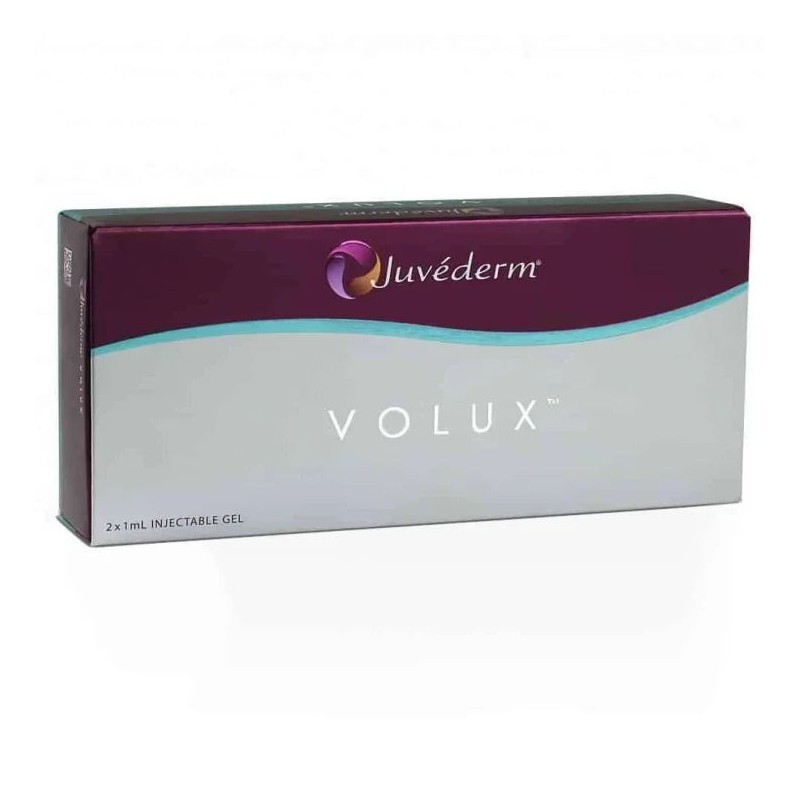 Packaging integro del prodotto Juvederm Volux Acido Ialuronico con Lidocaina per Rimodellamento Viso 2 Siringhe da 1ml