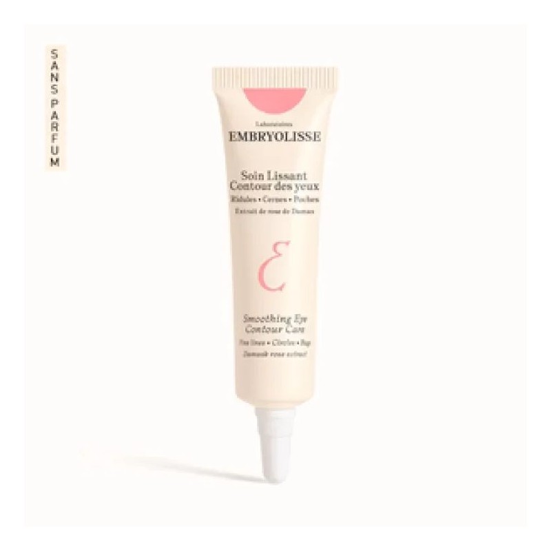 Foto esplicativa di Embryolisse Smoothing Eye Contour Care contorno occhi levigante per occhiaie e rughe 15ml Foto esplicativa di Embryolisse Smoothing Eye Contour Care contorno occhi levigante per occhiaie e rughe 15ml