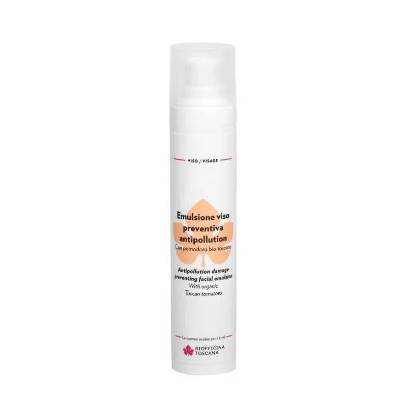 Confezione commerciale diEmulsione viso preventiva antipollution crema idratante per protezione quotidiana 50ml Confezione commerciale diEmulsione viso preventiva antipollution crema idratante per protezione quotidiana 50ml