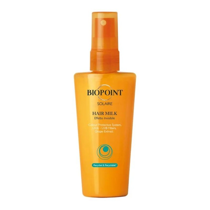 Foto ravvicinata di Biopoint Hair Milk Protezione Solare Capelli per Protezione Solare Spray 100ml Foto ravvicinata di Biopoint Hair Milk Protezione Solare Capelli per Protezione Solare Spray 100ml