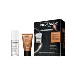 Packaging del prodotto Filorga Cofanetto Solare Routine Anti-Macchie Cutanee per Macchie Viso Siero 30ml + Crema SPF 50+ 40ml