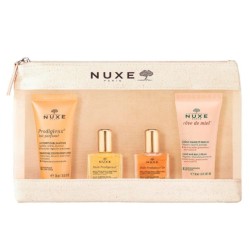 Confezione sigillata di Nuxe Trousse Voyage Prodigieux 2024 kit viso corpo capelli formato viaggio Confezione sigillata di Nuxe Trousse Voyage Prodigieux 2024 kit viso corpo capelli formato viaggio