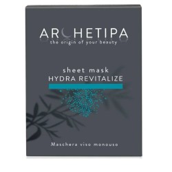 Aspetto del prodotto Archetipa Sheet Mask Hydra Revitalize Maschera Viso Idratante per Idratazione e Rivitalizzazione 12ml Aspetto del prodotto Archetipa Sheet Mask Hydra Revitalize Maschera Viso Idratante per Idratazione e Rivitalizzazione 12ml