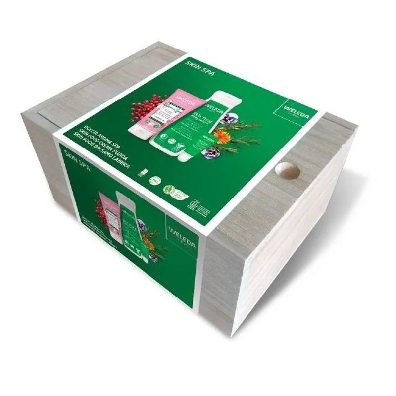Confezione sigillata di Weleda Cofanetto di Bellezza Skin SPA nutriente per pelle secca e labbra 3 pezzi Confezione sigillata di Weleda Cofanetto di Bellezza Skin SPA nutriente per pelle secca e labbra 3 pezzi