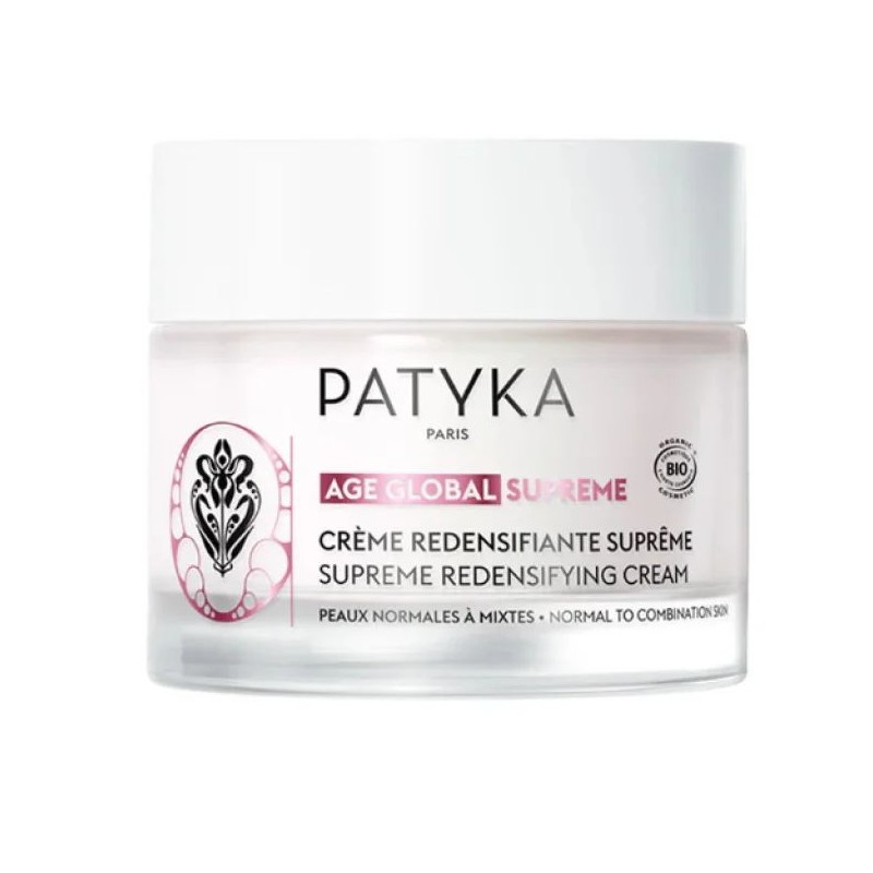 Confezione sigillata di Patyka Age Global Supreme Crema Ridensificante Suprema antietà per pelle compatta e luminosa 50ml