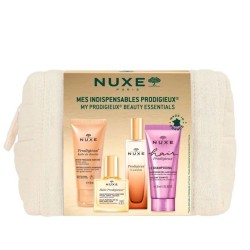 Packaging integro del prodotto Nuxe Trousse Prodigieux Gli Indispensabili kit beauty routine viaggio 4 prodotti Packaging integro del prodotto Nuxe Trousse Prodigieux Gli Indispensabili kit beauty routine viaggio 4 prodotti