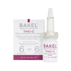 Confezione originale di Bakel Thio-C Siero istantaneo anti-età illuminante 5 flaconcini Confezione originale di Bakel Thio-C Siero istantaneo anti-età illuminante 5 flaconcini