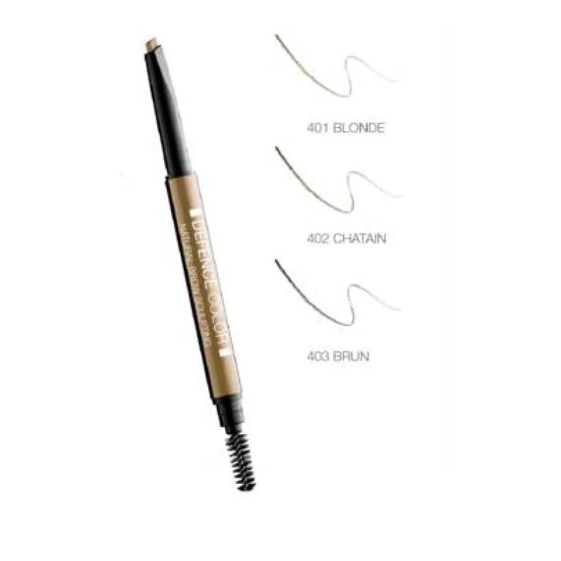 Immagine della scatola di BioNike Defence Color Natural Brow Sculpting Matita Sopracciglia Brun per Sopracciglia Definite Matita Immagine della scatola di BioNike Defence Color Natural Brow Sculpting Matita Sopracciglia Brun per Sopracciglia Definite Matita
