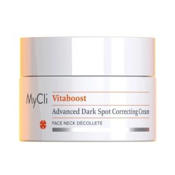 Scatola integra del prodotto MyCli Vitaboost Crema Anti-Macchie per Discromie e Macchie Viso 40ml